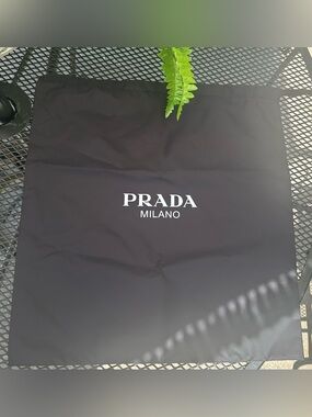 PRADA Milano Black Dust Bag